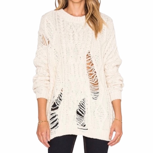 joa cable knit sweater